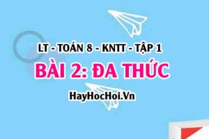 Đa thức, Bậc của đa thức là gì? Đa thức thu gọn là gì? Ví dụ? Toán 8 bài 2 [b2c1kn1]